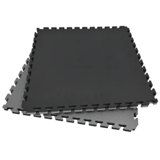 Tatami 100 x 100 x 4cm - Black and Grey